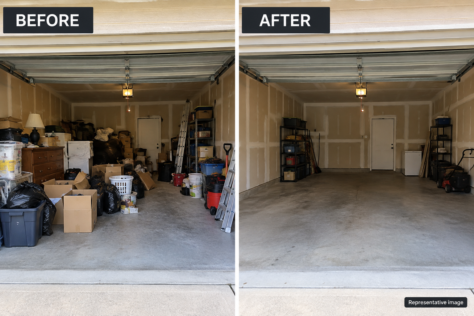 Garage cleanout by GoneNow